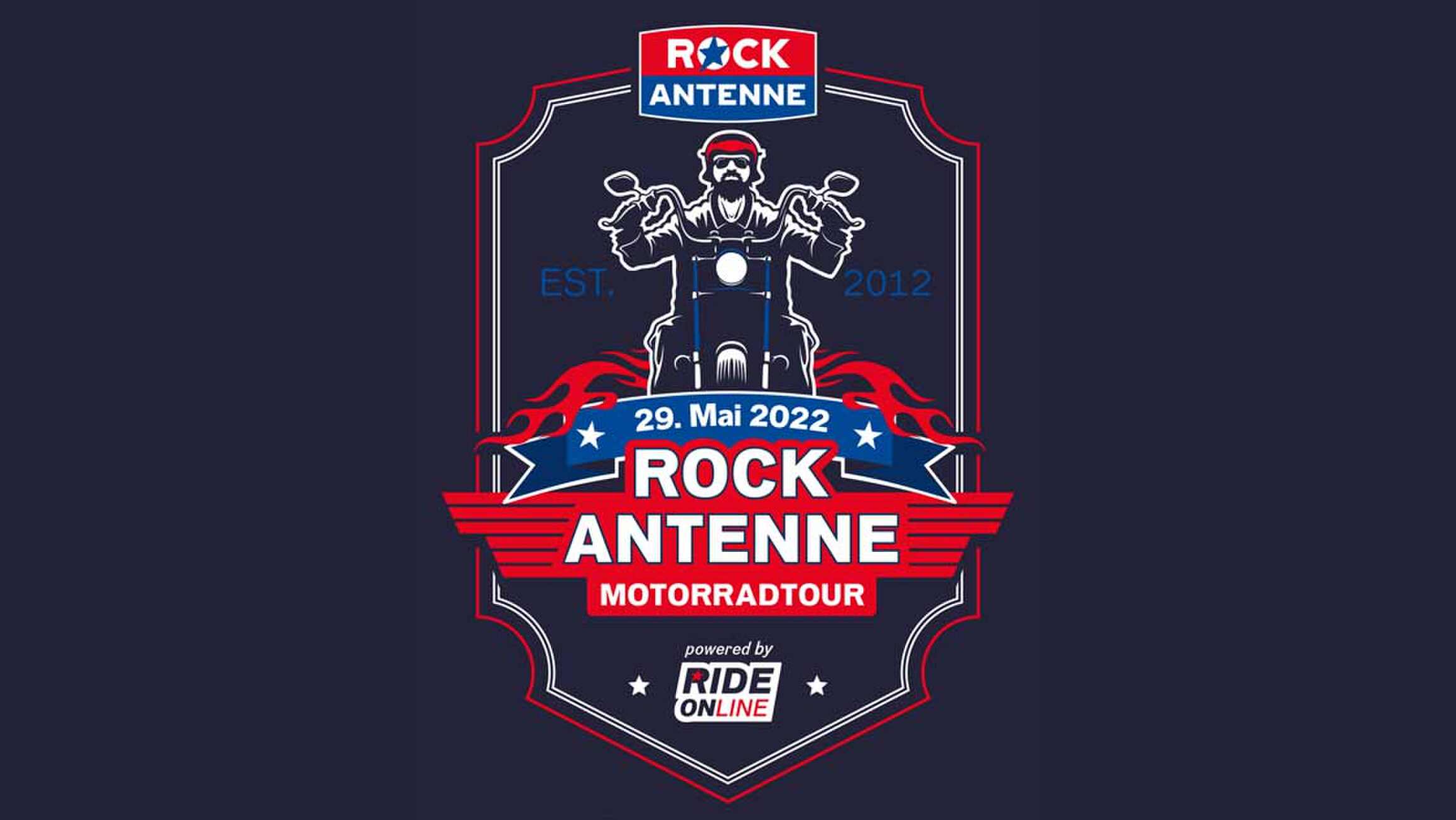 29.05.2022: ROCK ANTENNE Motorradtour - powered by RIDE ONline