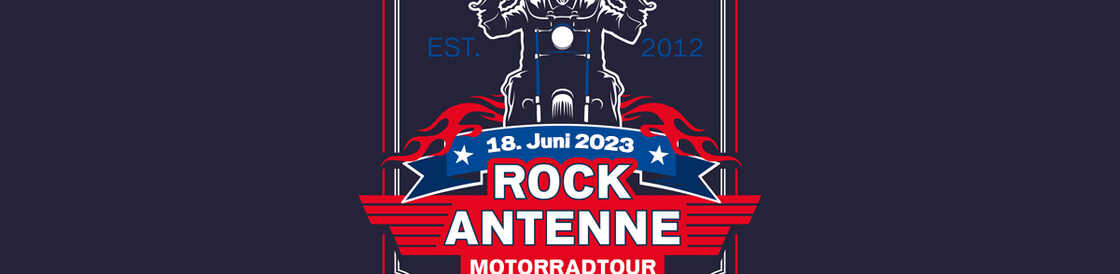18.06.2023: ROCK ANTENNE Motorradtour - powered by RIDE ONline