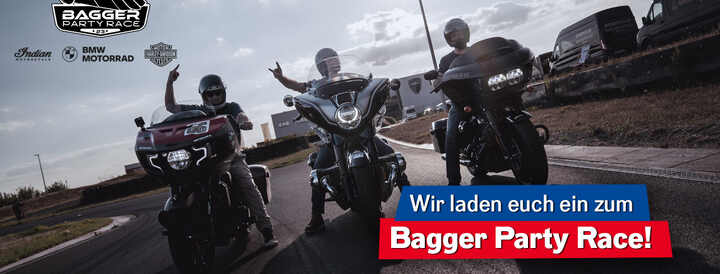 Bagger Party Race 2023: Wir laden euch ein zum Event eurer Wahl!