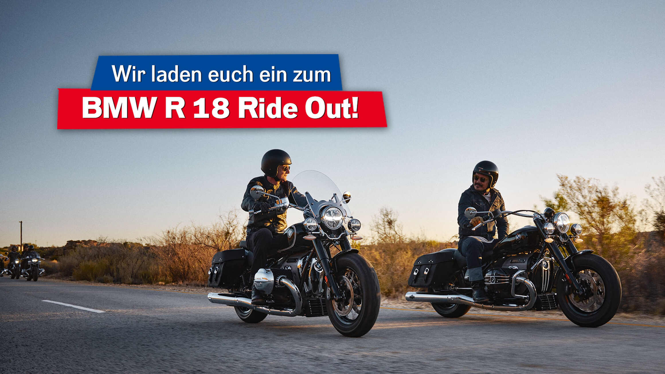 Unser exklusiver BMW R 18 Ride Out am 18.06. - jetzt bewerben!